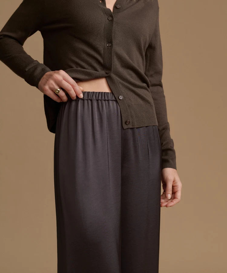 DEMI PANT - DARK BROWN