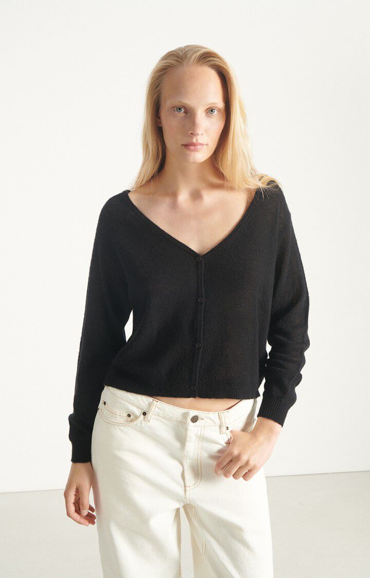 WOMEN'S CARDIGAN DUMY - BLACK