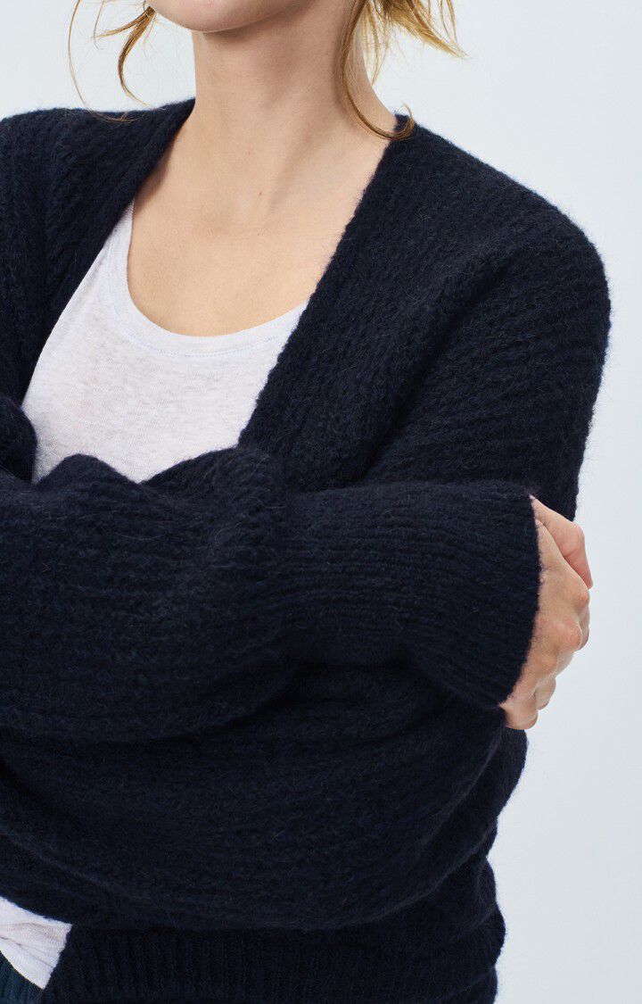 WOMEN'S CARDIGAN EAST - NAVY