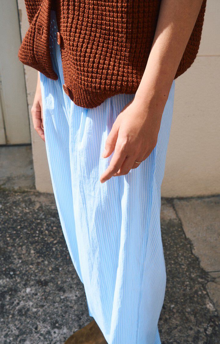 WOMEN'S TROUSERS ELUABIRD - BLUE STRIPE