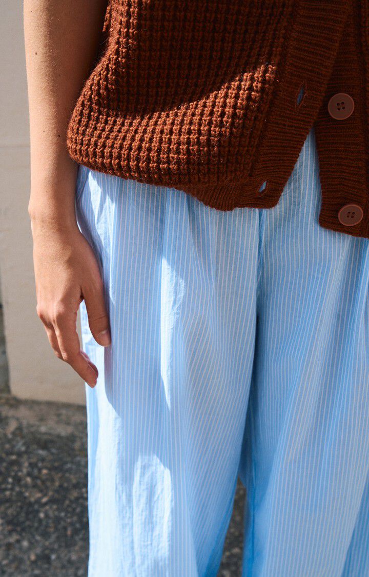 WOMEN'S TROUSERS ELUABIRD - BLUE STRIPE