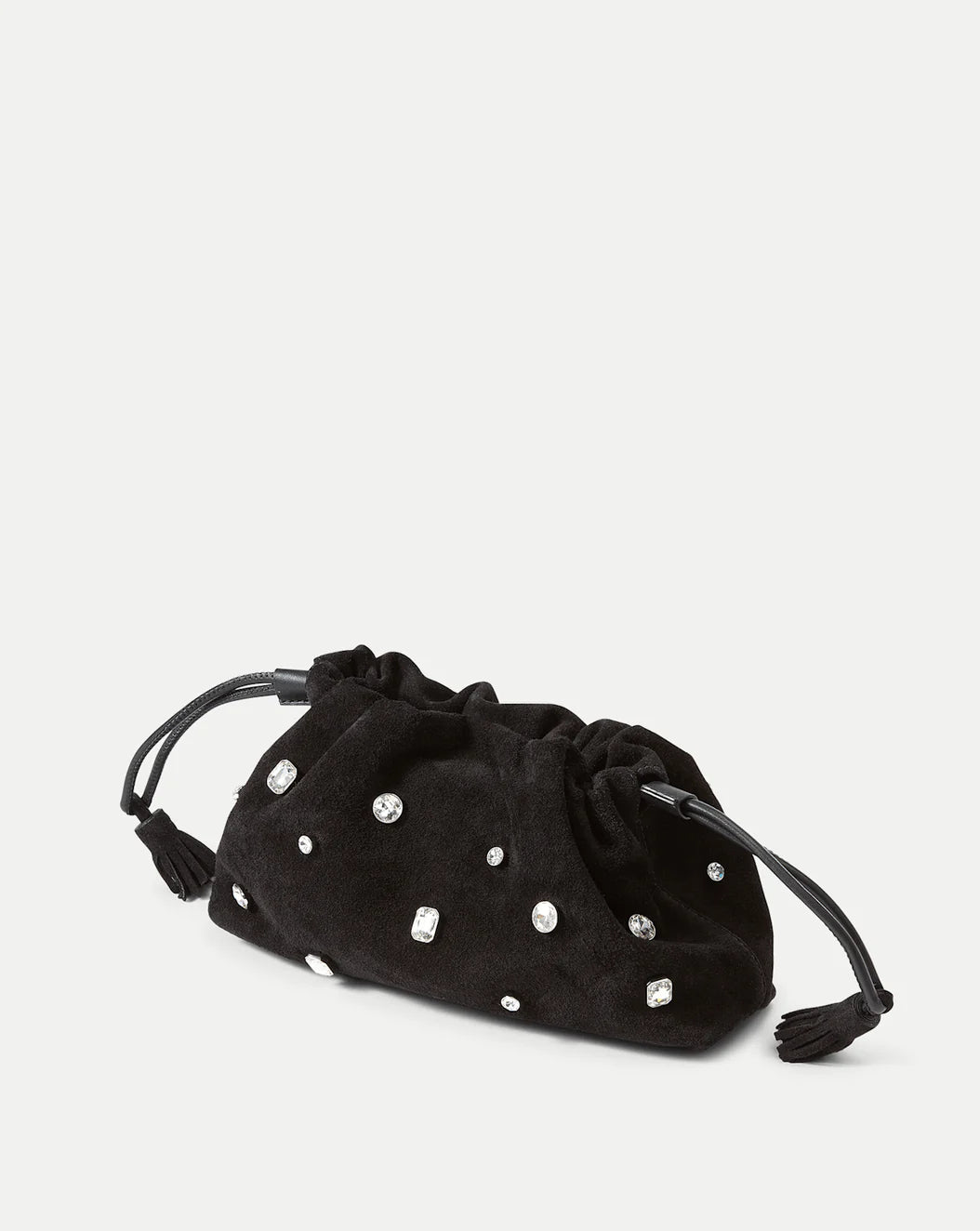 SMALL CRYSTAL VERONICA BEARD STASH BAG - BLACK