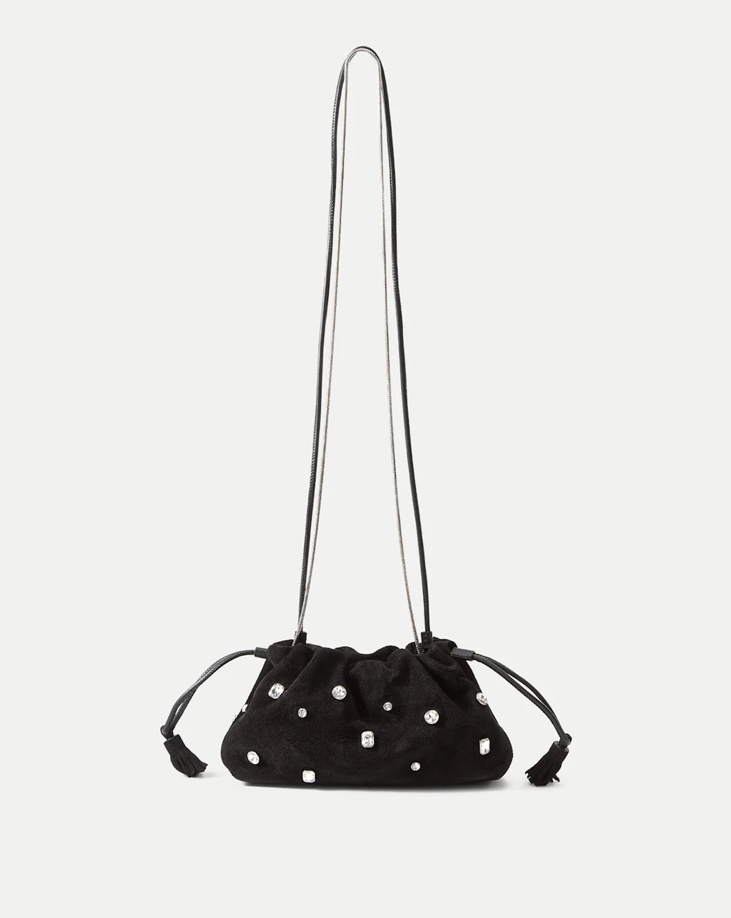 SMALL CRYSTAL VERONICA BEARD STASH BAG - BLACK