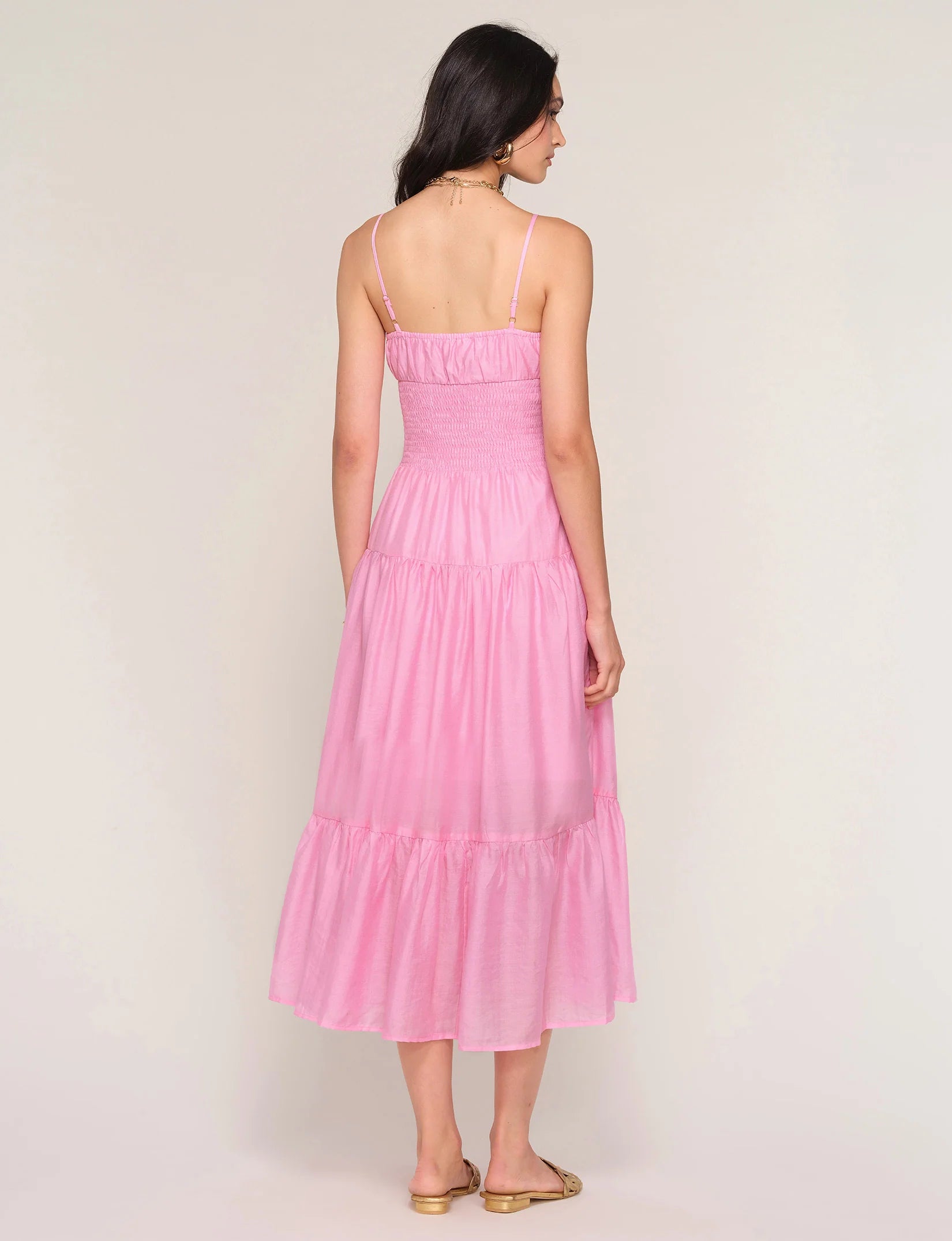 ZINNIA DRESS - PEONY
