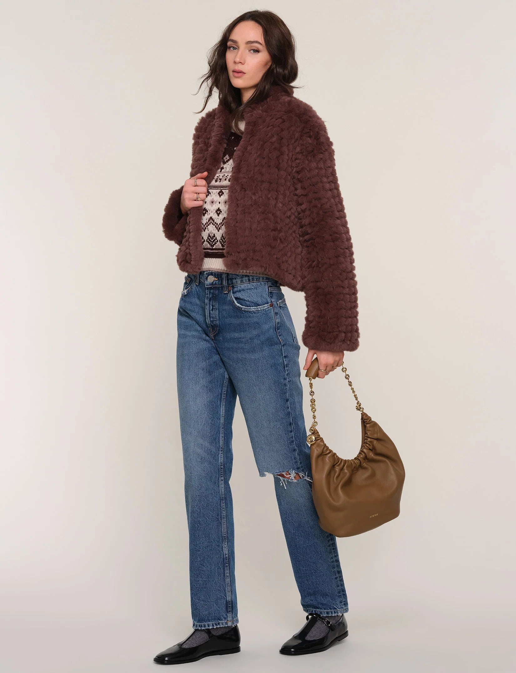 DELINE JACKET - MOCHA