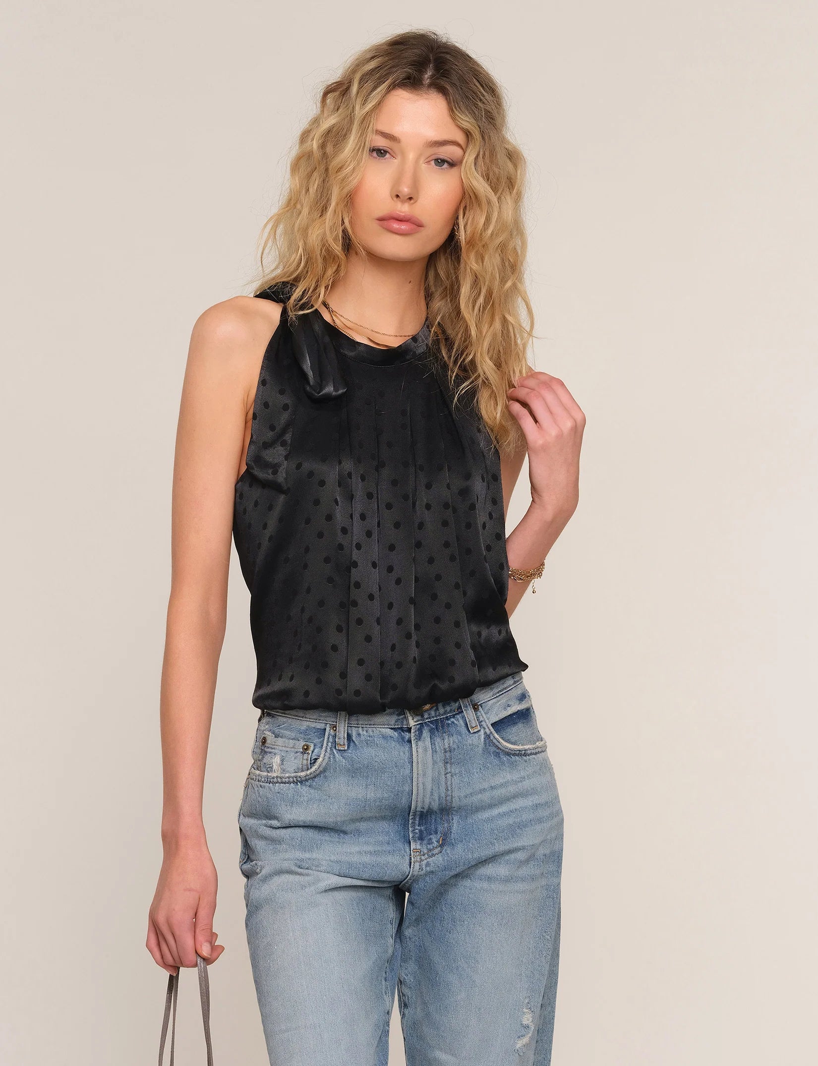 ANNICKA TOP - BLACK