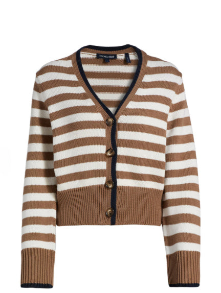 MONAE CARDIGAN - DARK ACORN DOVE