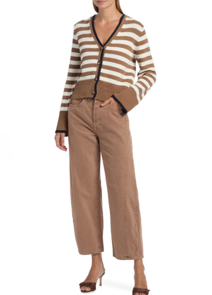 MONAE CARDIGAN - DARK ACORN DOVE