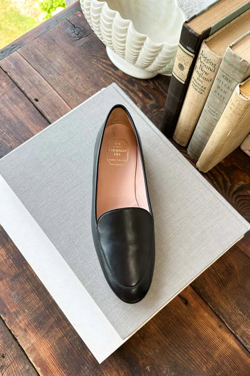 ATELIER LOAFER - BLACK LEATHER