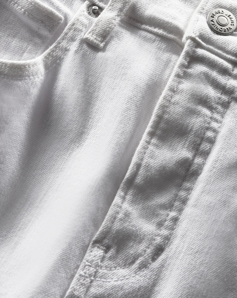 BEVERLY SKINNY-FLARE JEAN - WHITE