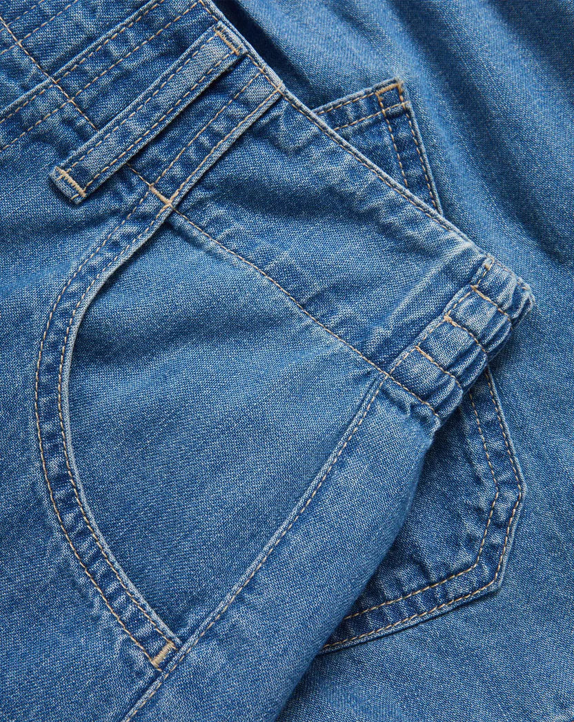 SALLY DENIM SHORT - GOOD FORTUNE WASH