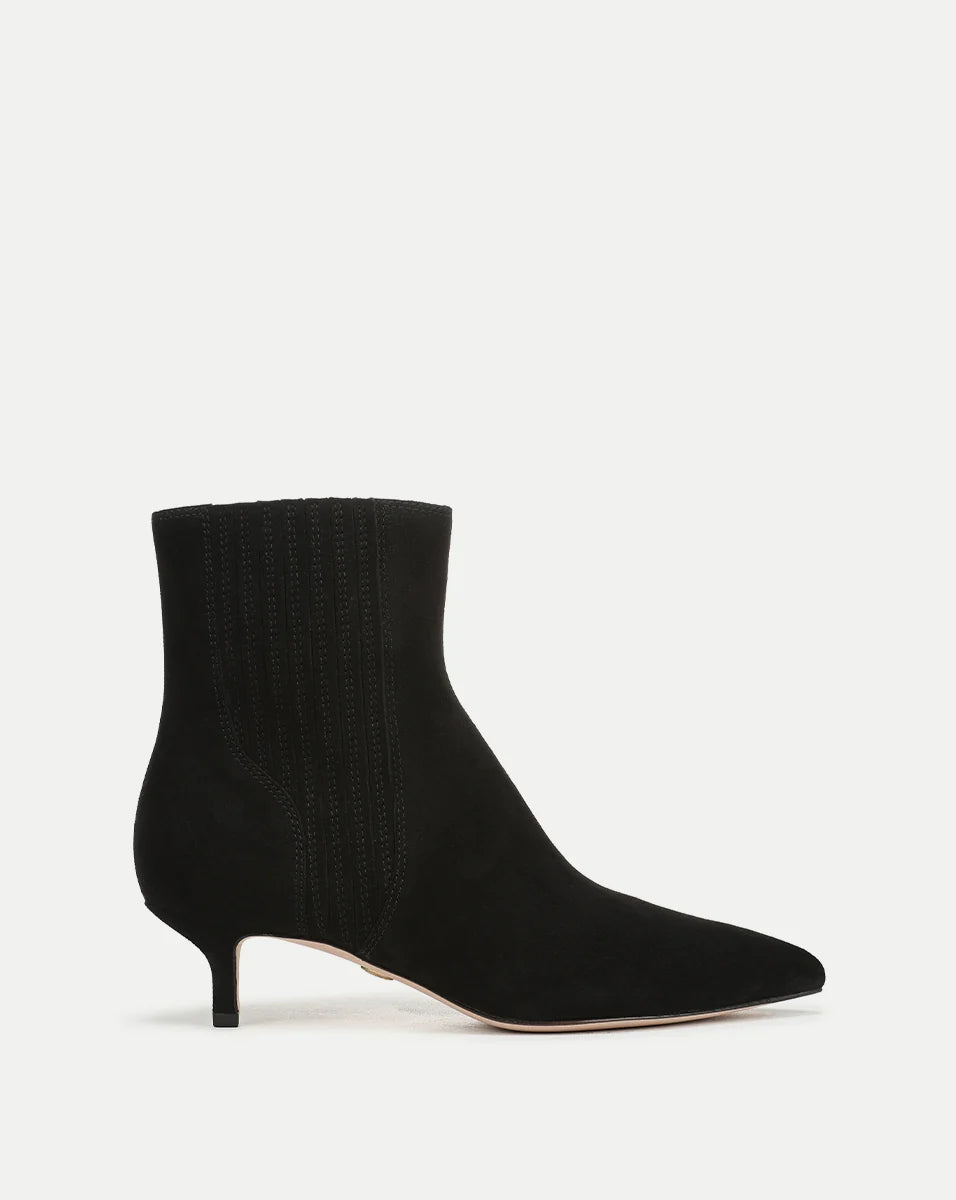 LISA KITTEN-HEEL ANKLE BOOT