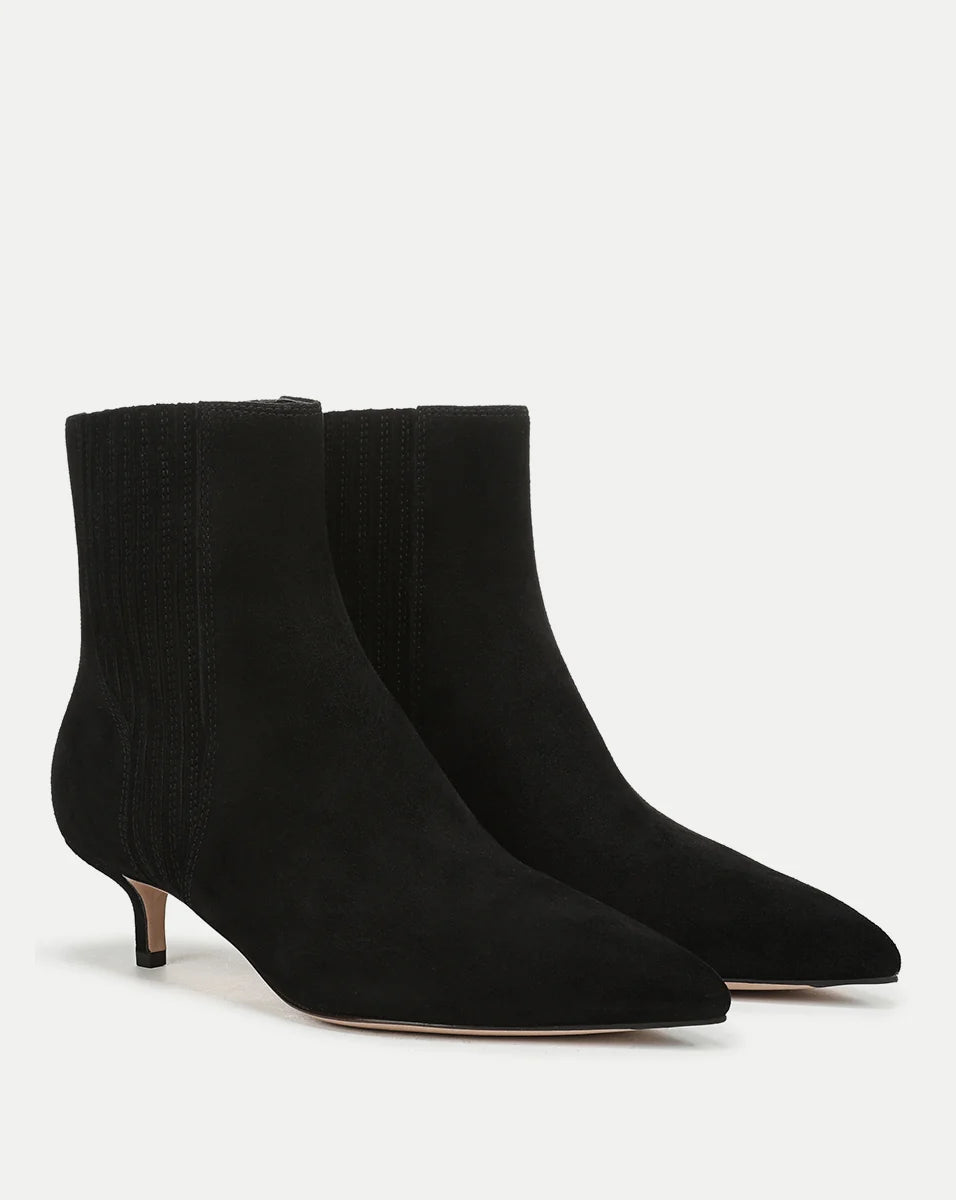 LISA KITTEN-HEEL ANKLE BOOT