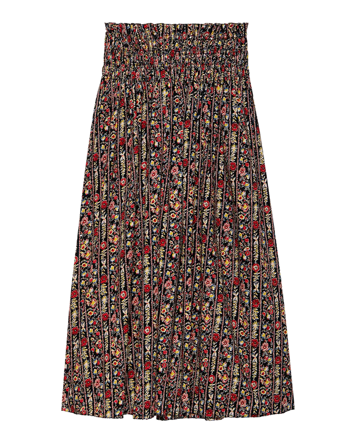 THE CANARY SKIRT - GARLAND PRINT
