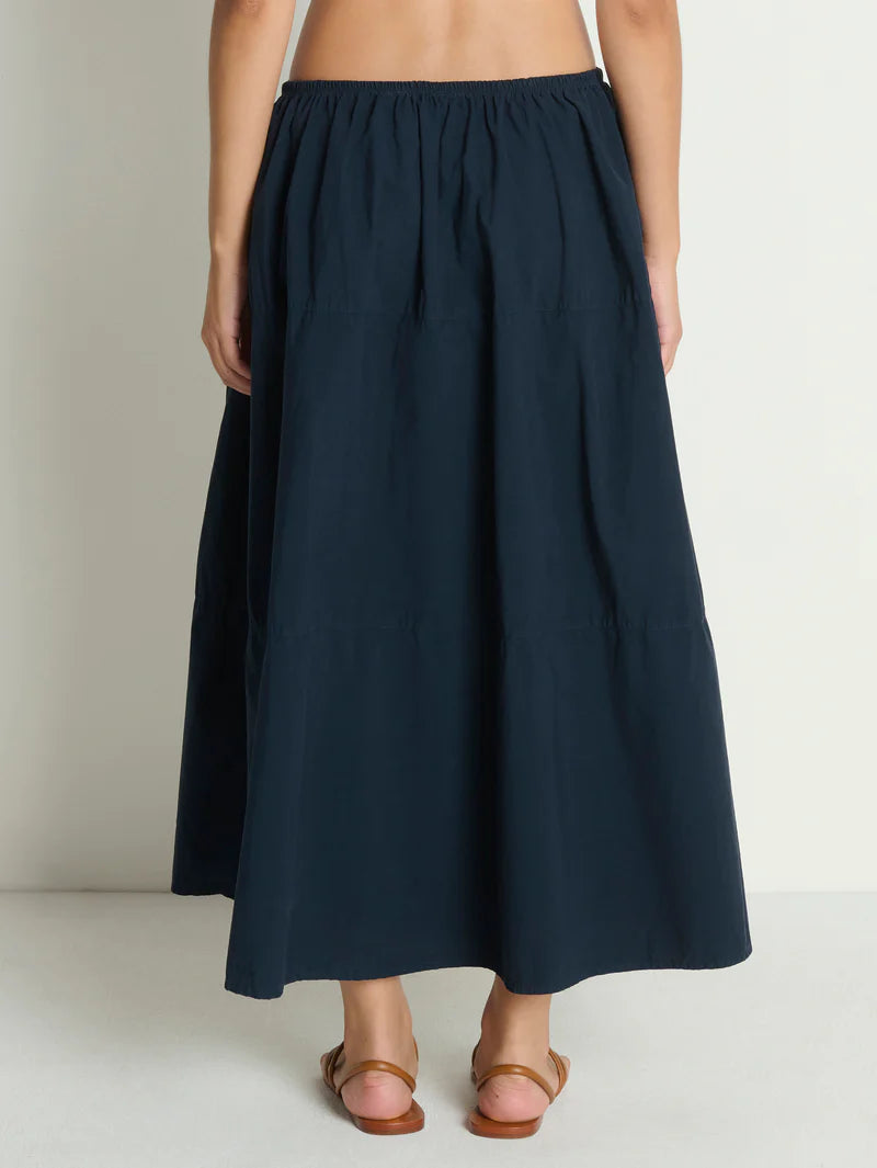 KARIN TIERED SKIRT - NIGHT SKY