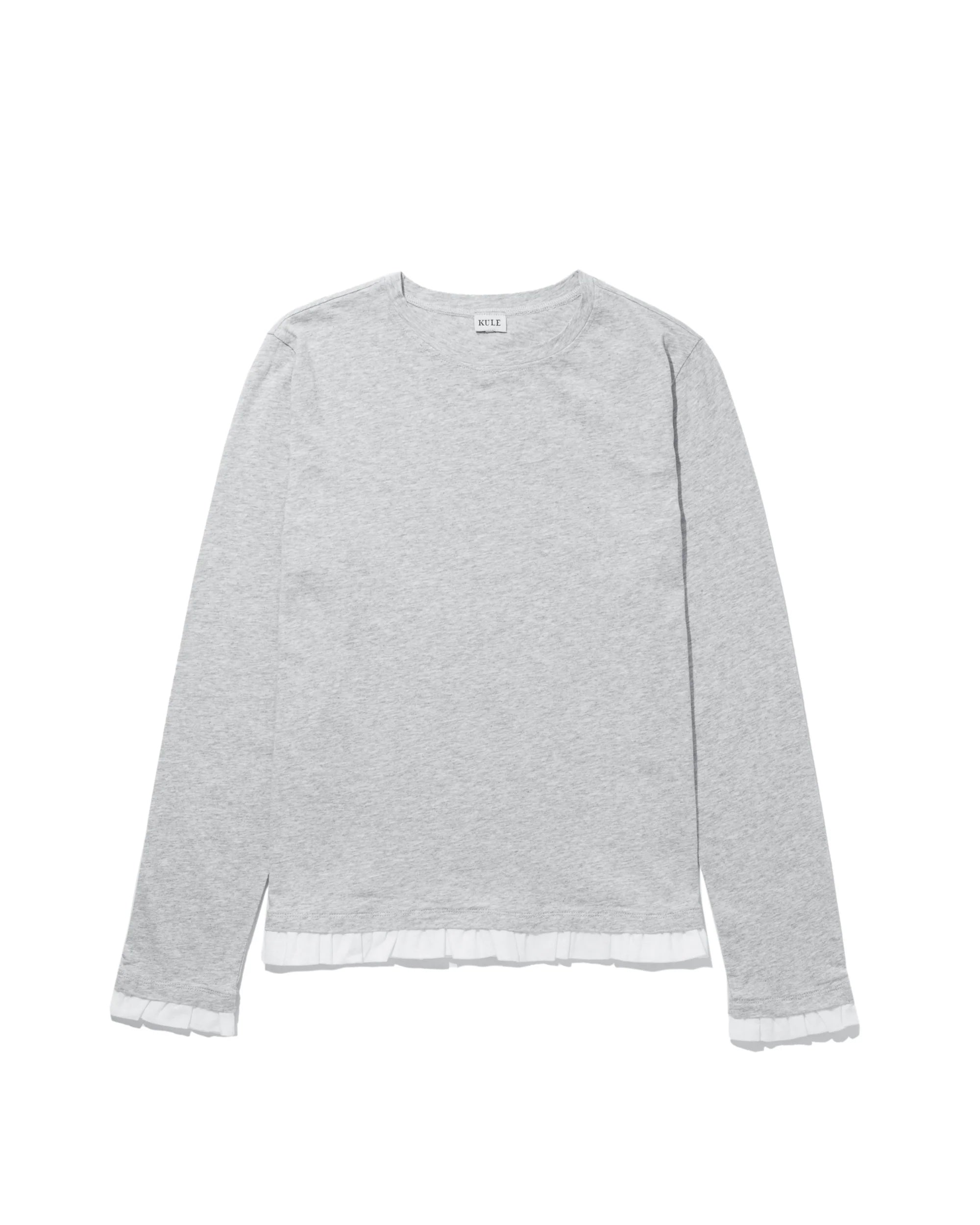 THE ROMEO - HEATHER GREY/WHITE