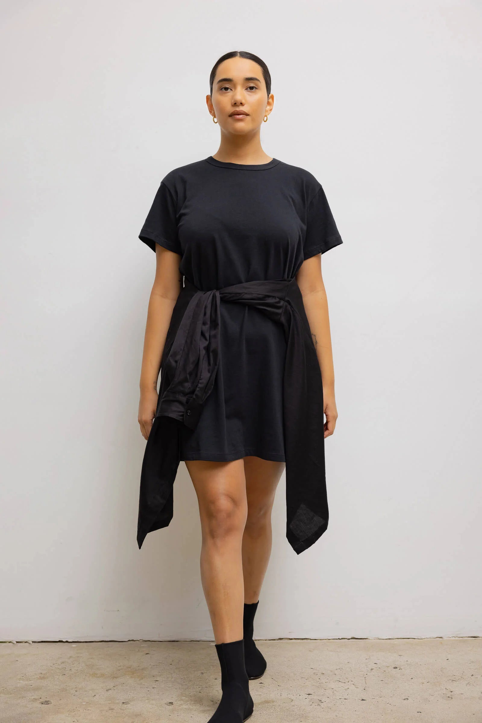 THE MARGO DRESS - BLACK