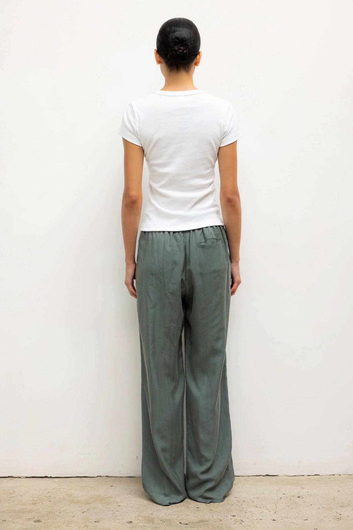 NANDO SLIM FIT TEE - WHITE