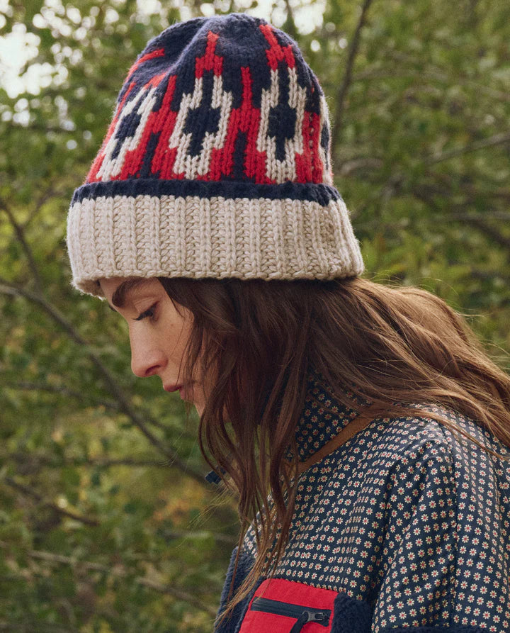 THE NORIDC BEANIE - GLACIER FAIR ISLE