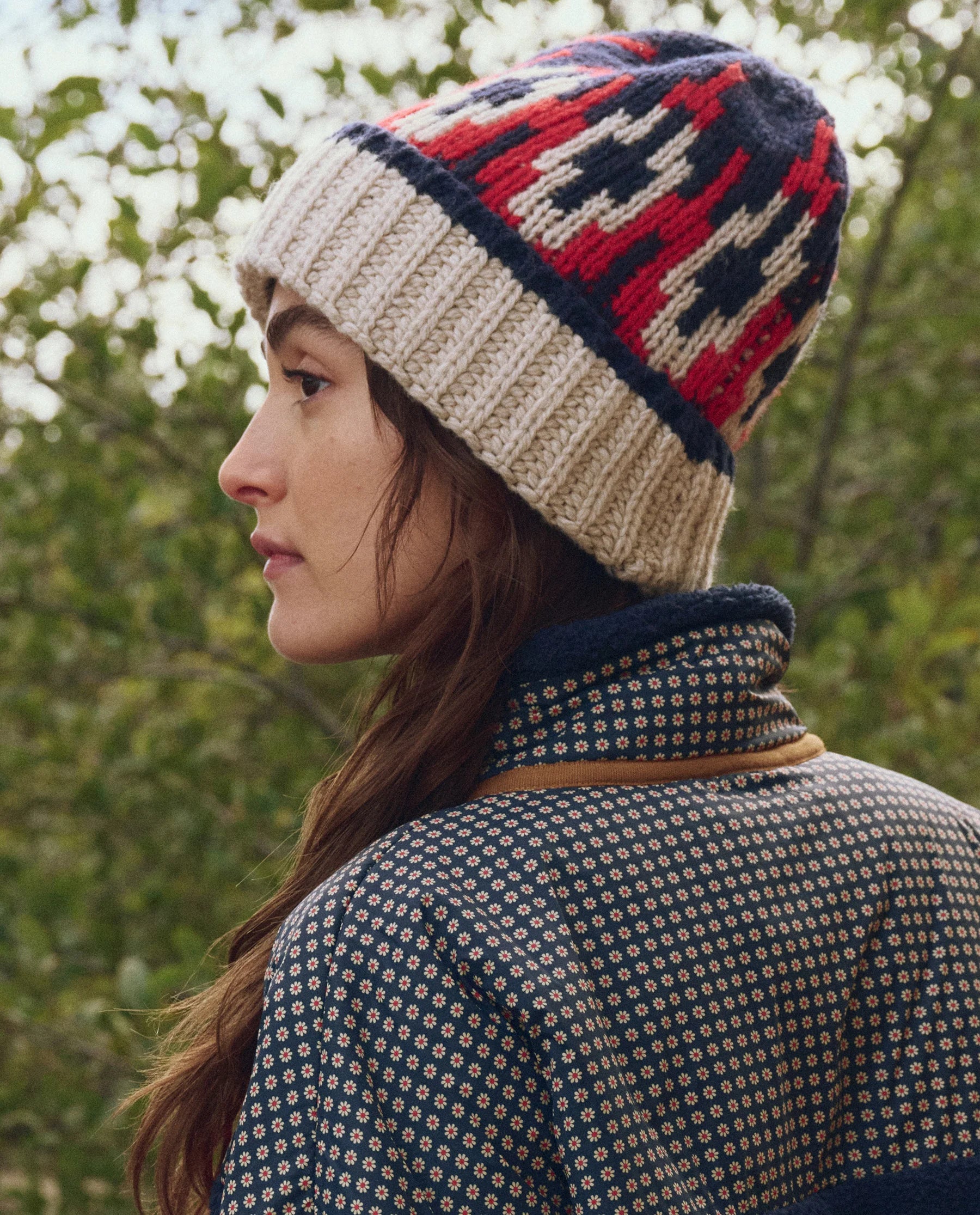 THE NORIDC BEANIE - GLACIER FAIR ISLE
