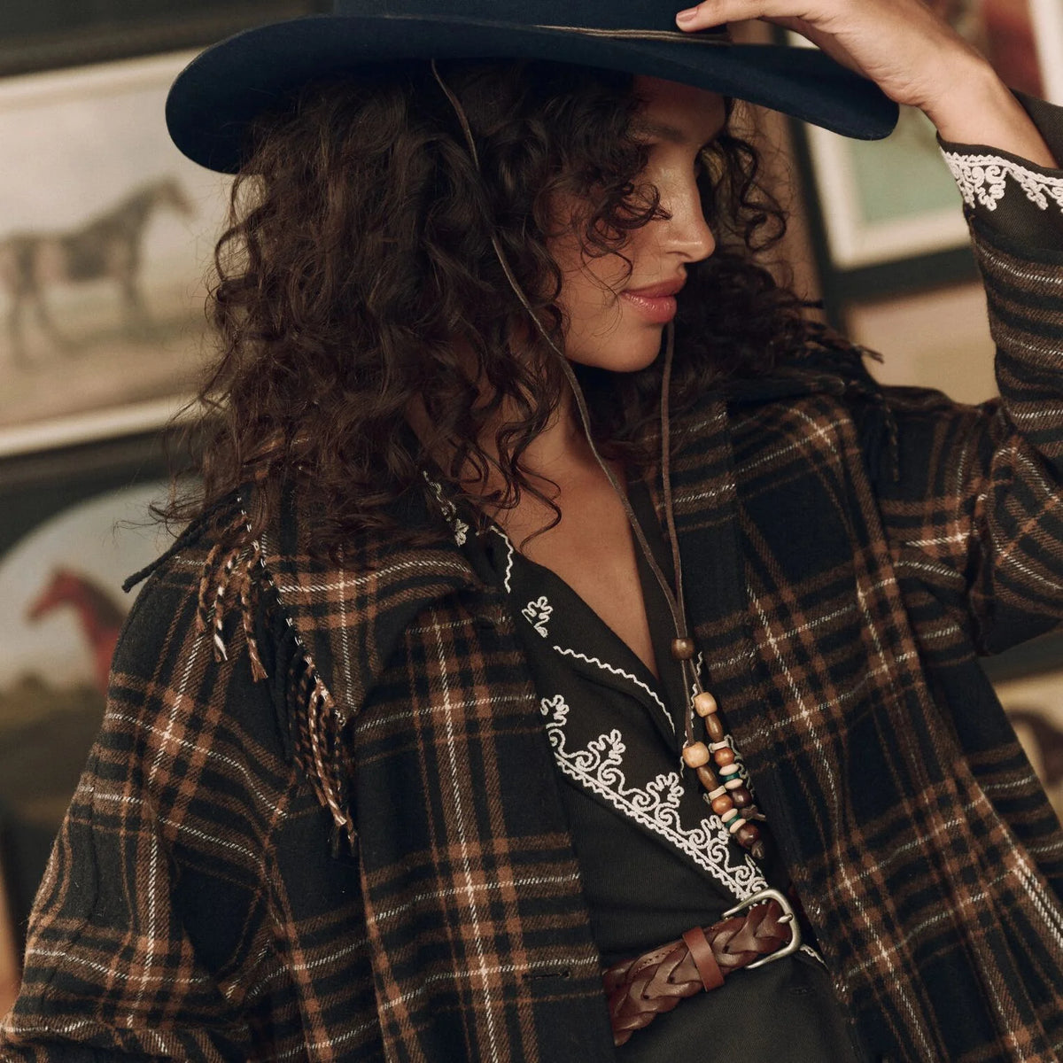 STETSON & THE GREAT. THE FRINGE COAT