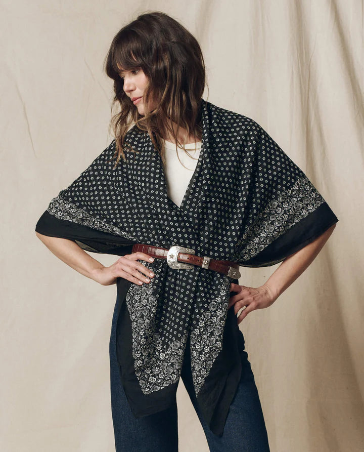 THE BIG BANDANA - ALMOST BLACK