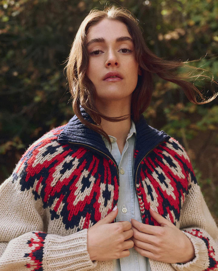 THE NORDIC SWEATER - GLACIER FAIR ISLE