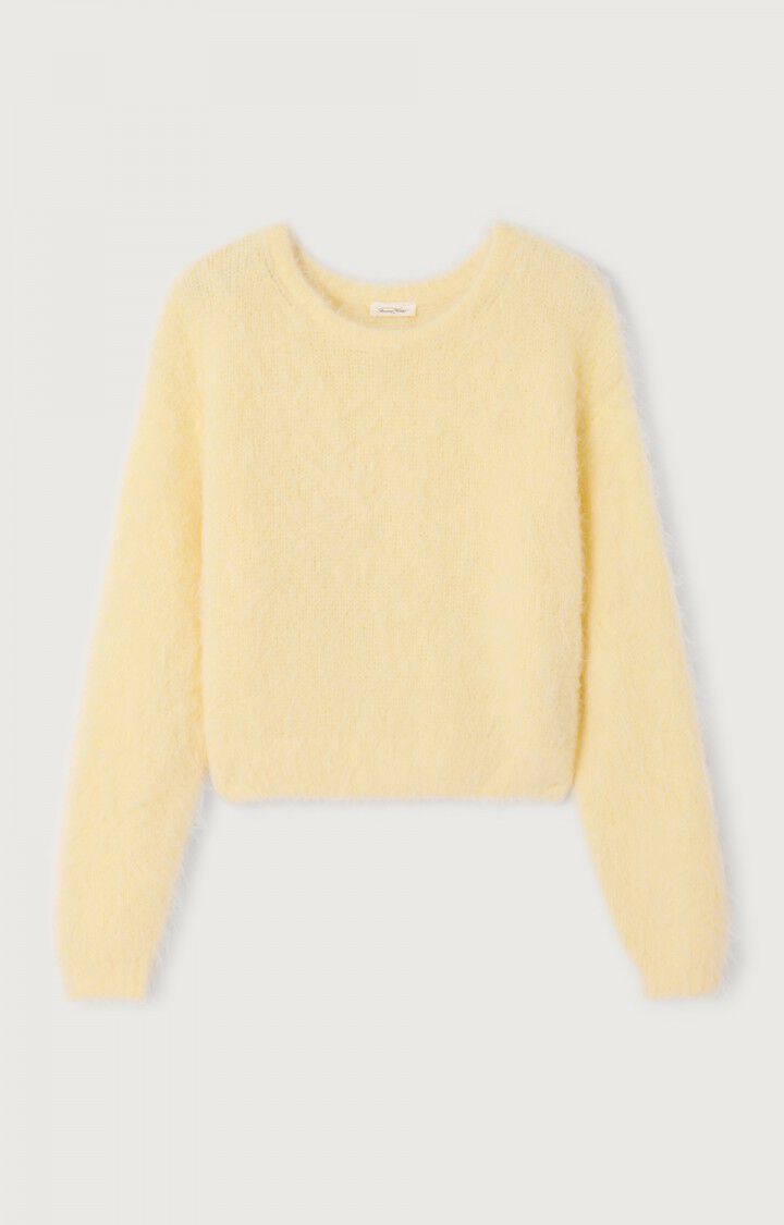WOMEN'S CREWNECK NIBY - MELANGE LEMONADE