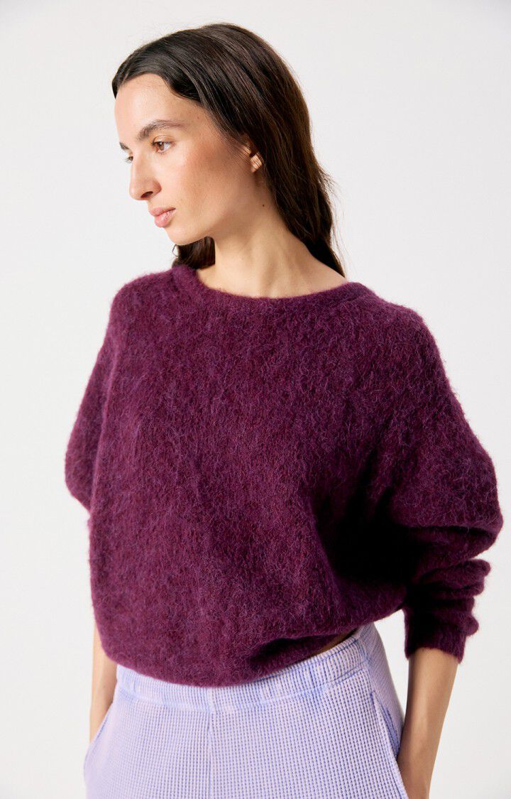 NIBY SWEATER - CRANBERRY MELANGE