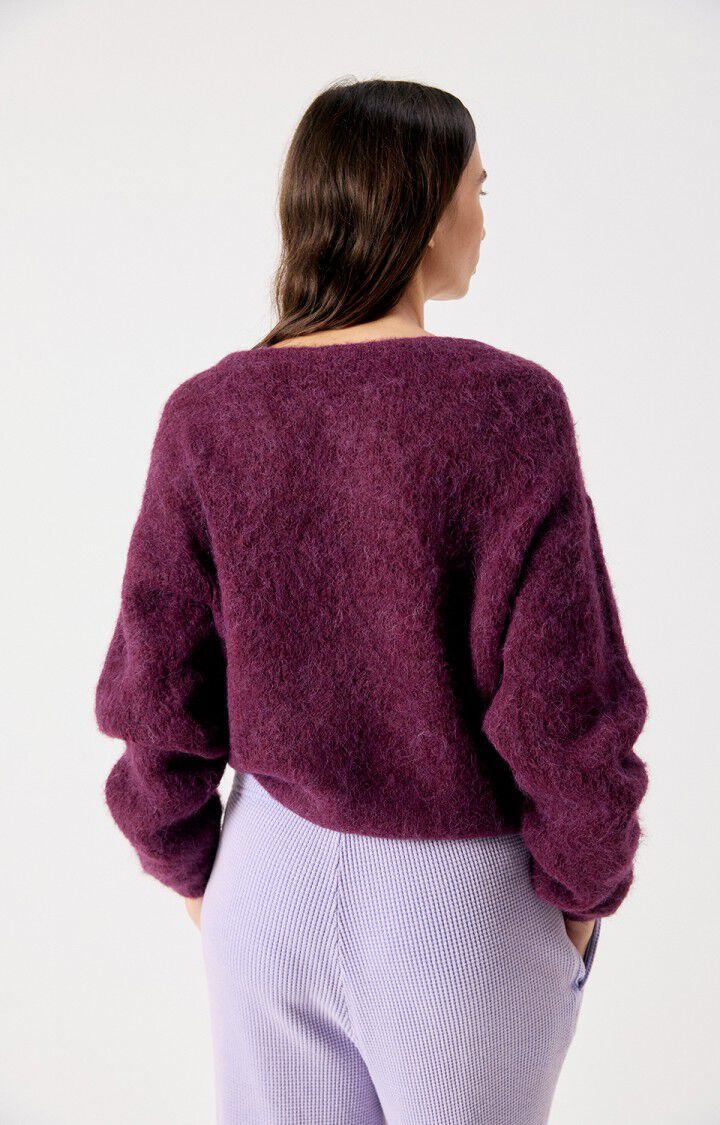 NIBY SWEATER - CRANBERRY MELANGE