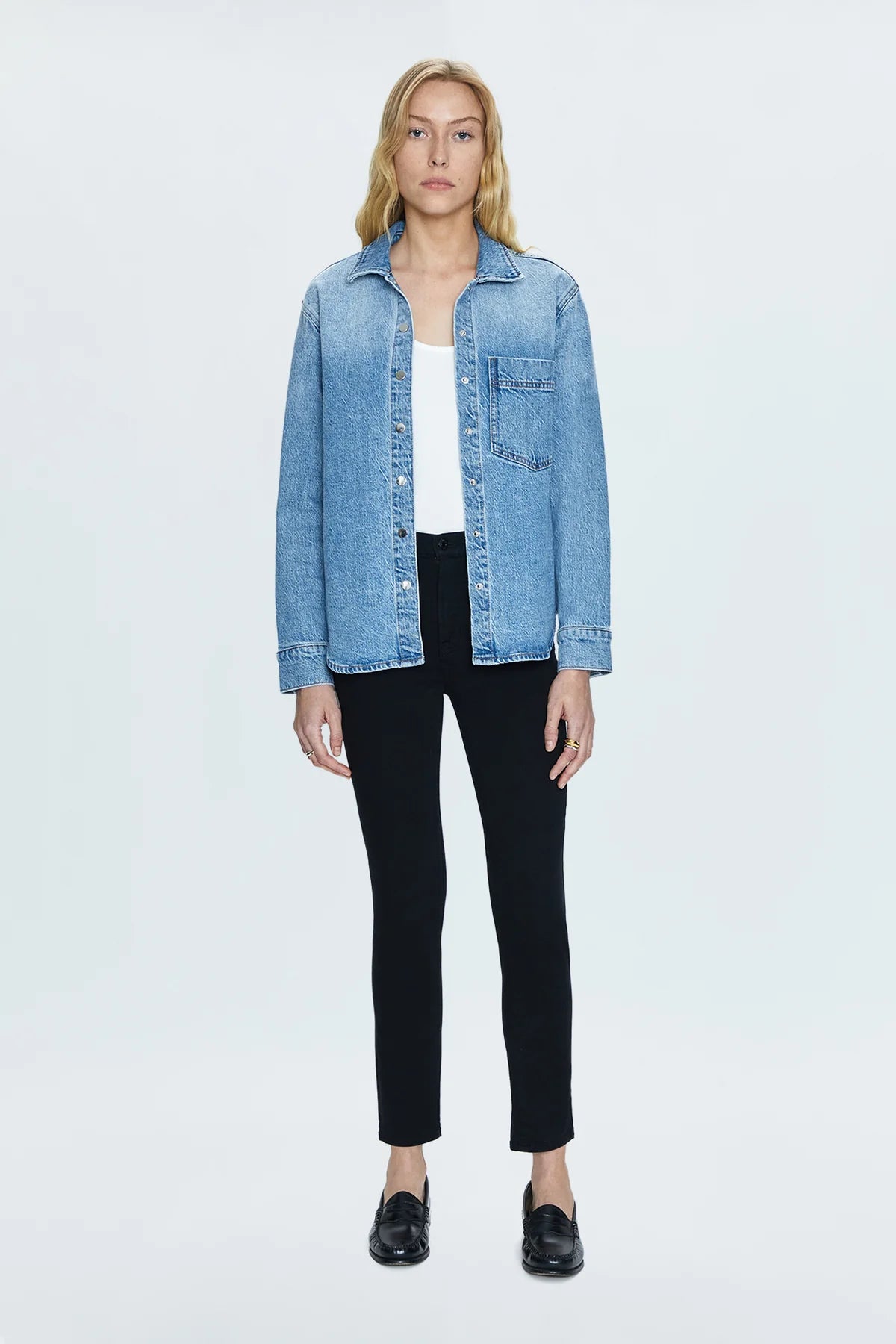 LIV DENIM SHIRT - FONDA