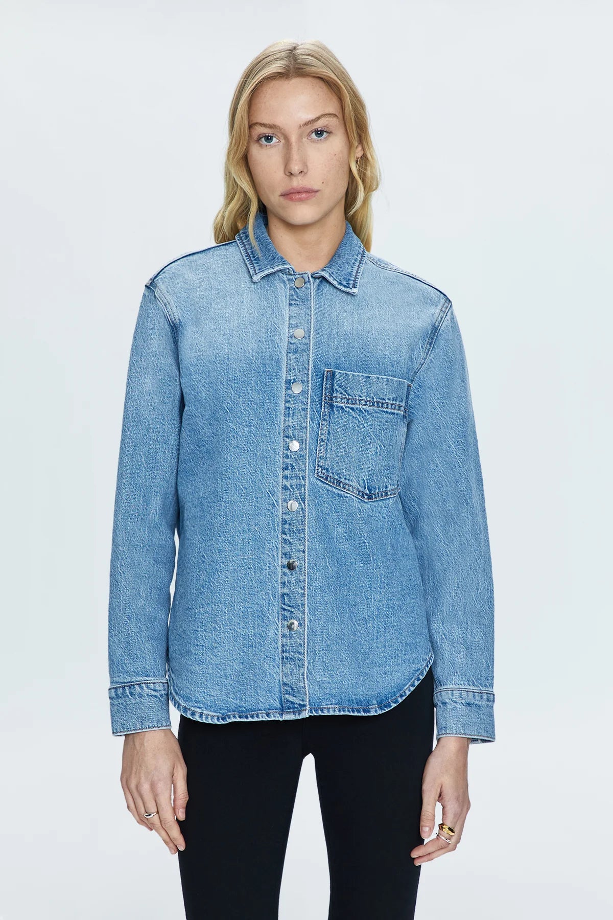 LIV DENIM SHIRT - FONDA