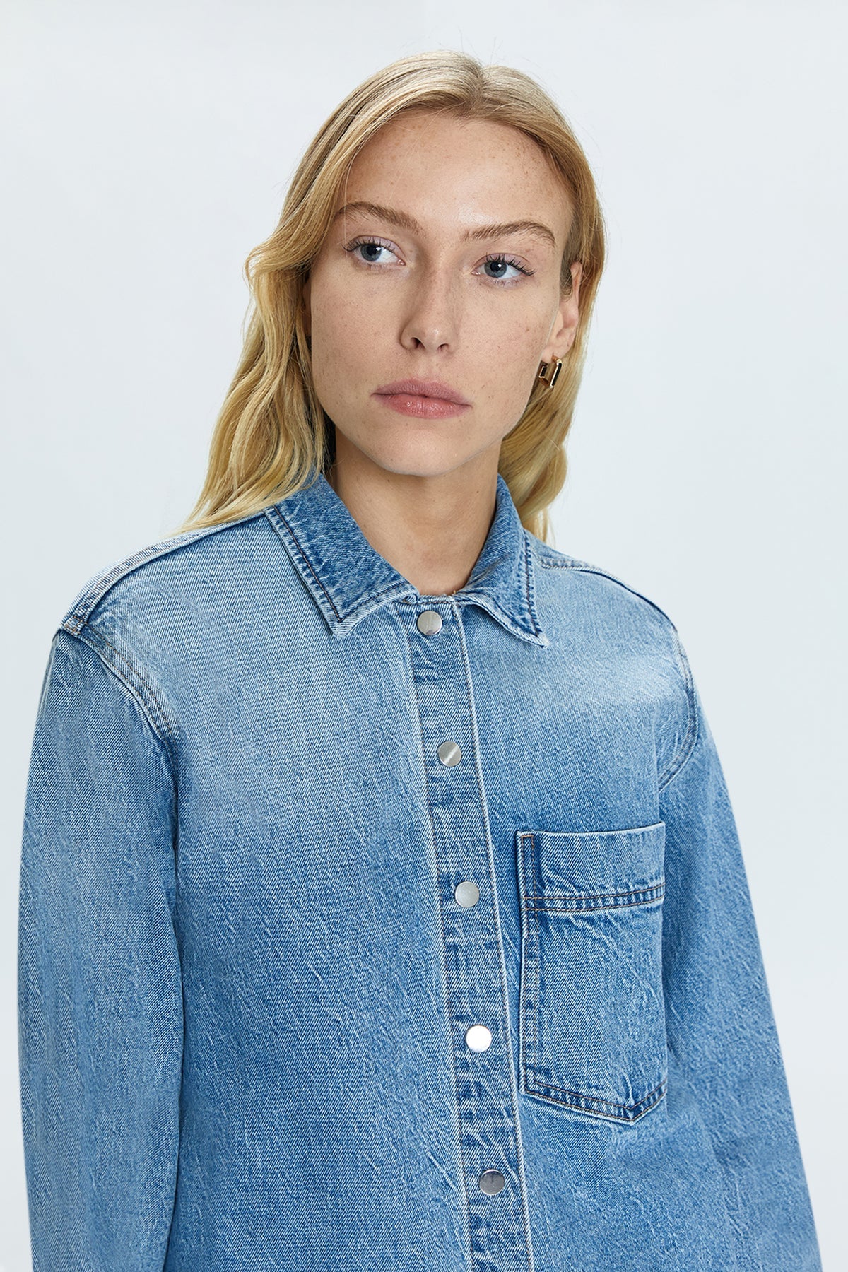 LIV DENIM SHIRT - FONDA