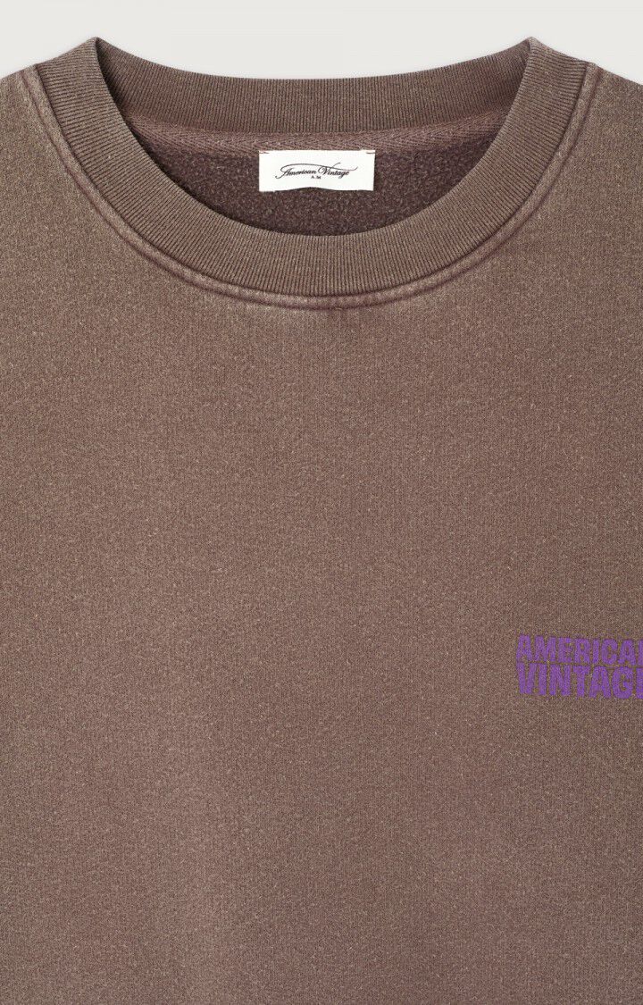 WOMEN'S SWEATSHIRT PLIZZY - VINTAGE CHESTNUT
