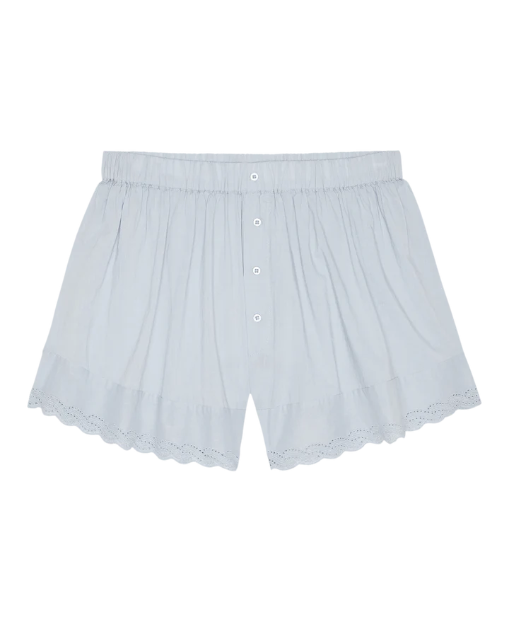 THE EYELET TAP SHORT - RAINWATER