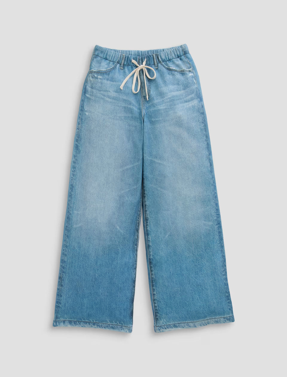 STELLA OFF-DUTY DENIM SWEATPANT - SPLASH