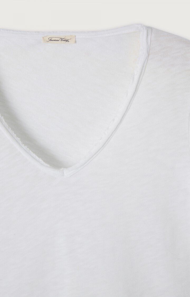 WOMEN'S T-SHIRT SONOMA - V NECK - WHITE