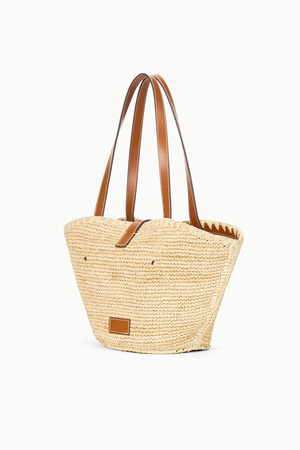 VISTA RAFFIA TOTE - NATURAL/TAN