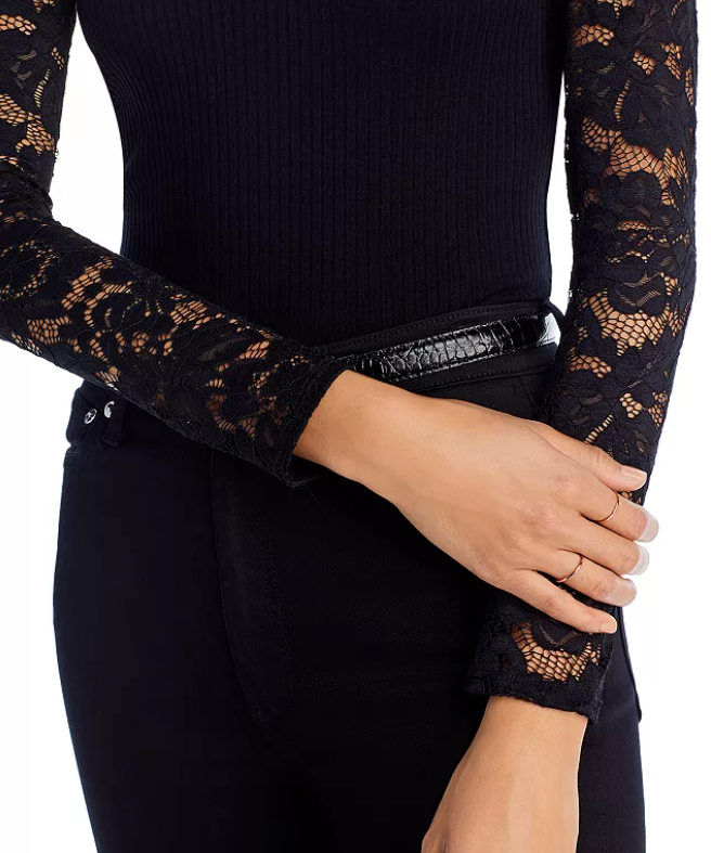 HALLE LACE SLEEVE TOP