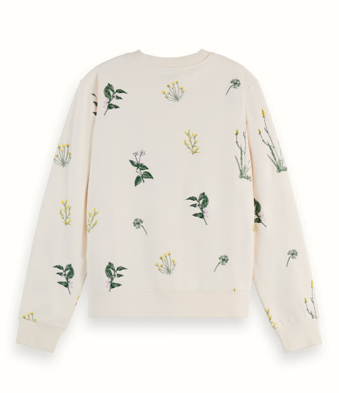 EMBROIDERED REGULAR FIT SWEATSHIRT