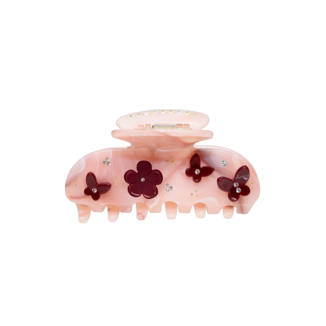 SWEETHEART CLIP IN BORDEAUX CHANTILLY ANGEL FOOD