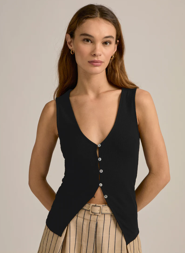 THE GOOD LUCK TOP - BLACK