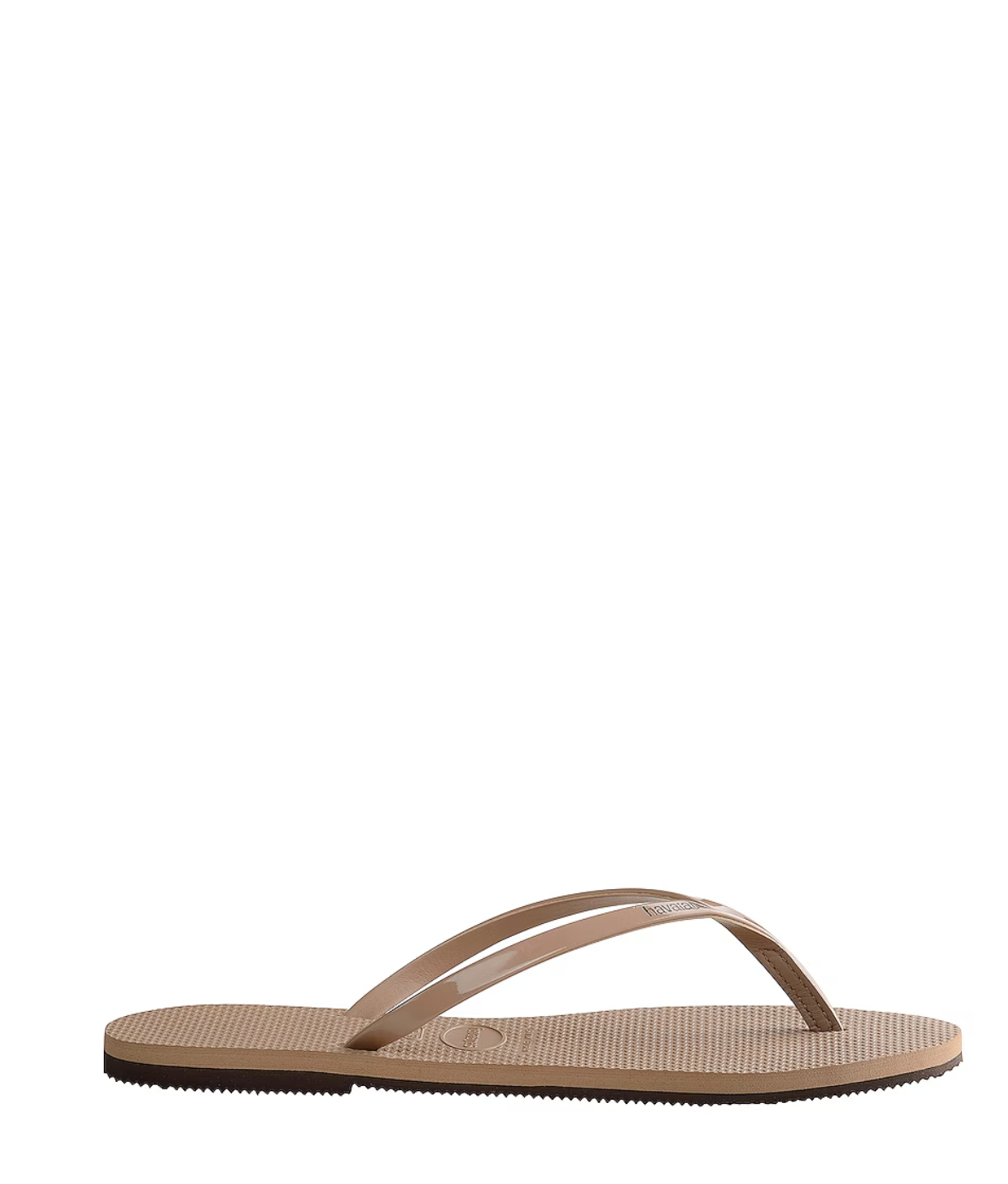 WOMEN'S YOU METALLIC FLIP FLOPS - ROSE GOLD