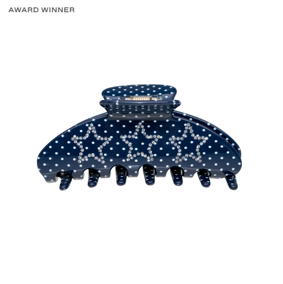 BIG EFFING CLIP IN POLKA DOT DARLING