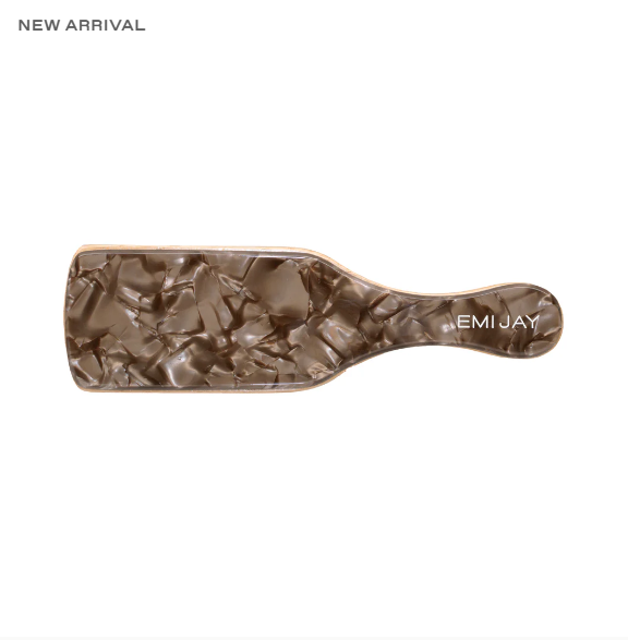 MINI BOAR BRISTLE BRUSH IN TOASTED SUGAR