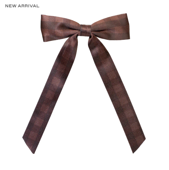 BOW BARRETTE IN FIRESIDE