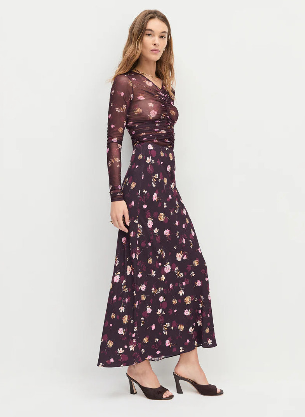 MESH PARTY TOP - WHIMSICAL MONET