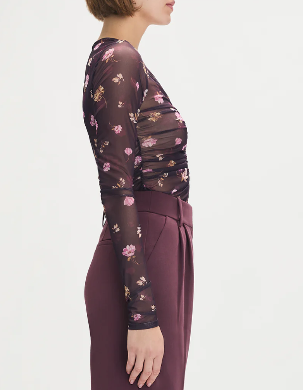 MESH PARTY TOP - WHIMSICAL MONET