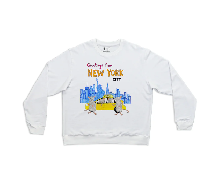 GREETINGS FROM NEW YORK SWEATSHIRT