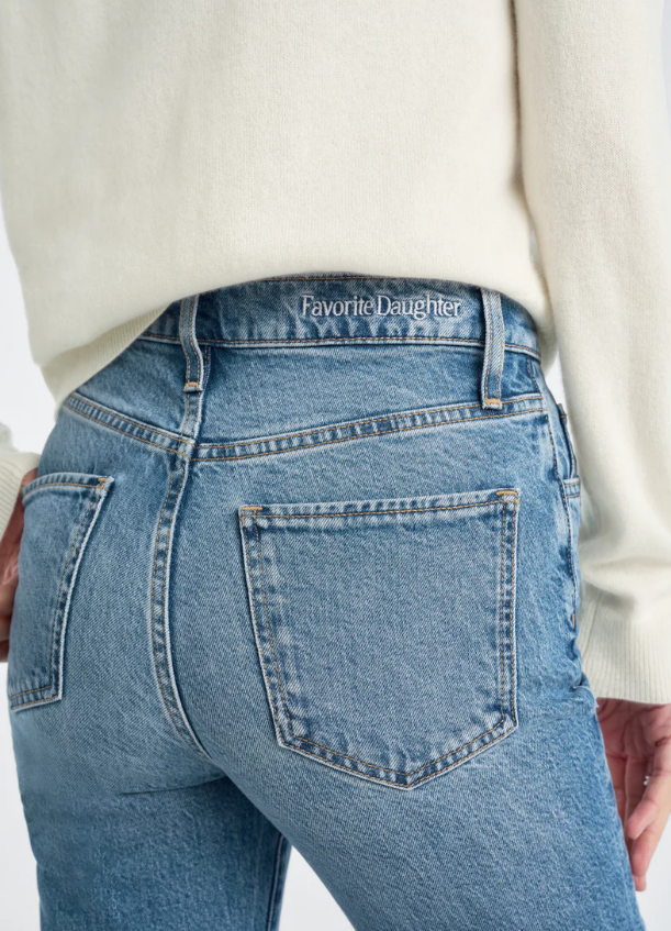 THE JEN MID RISE SLIM STRAIGHT - HAINES WASH